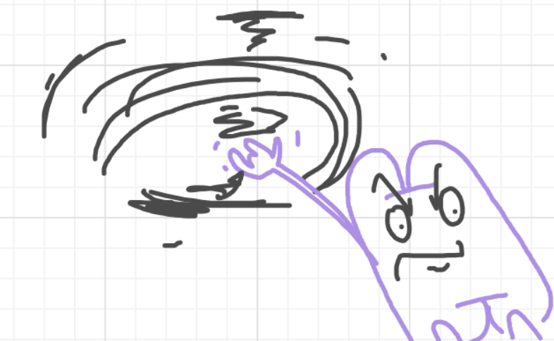 A panel from I've Been Everywhere, Man, episode nine of the Board Boards object show by Furretwalk/WalkingFurret.